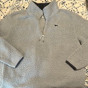 Pink Sherpa Pullover